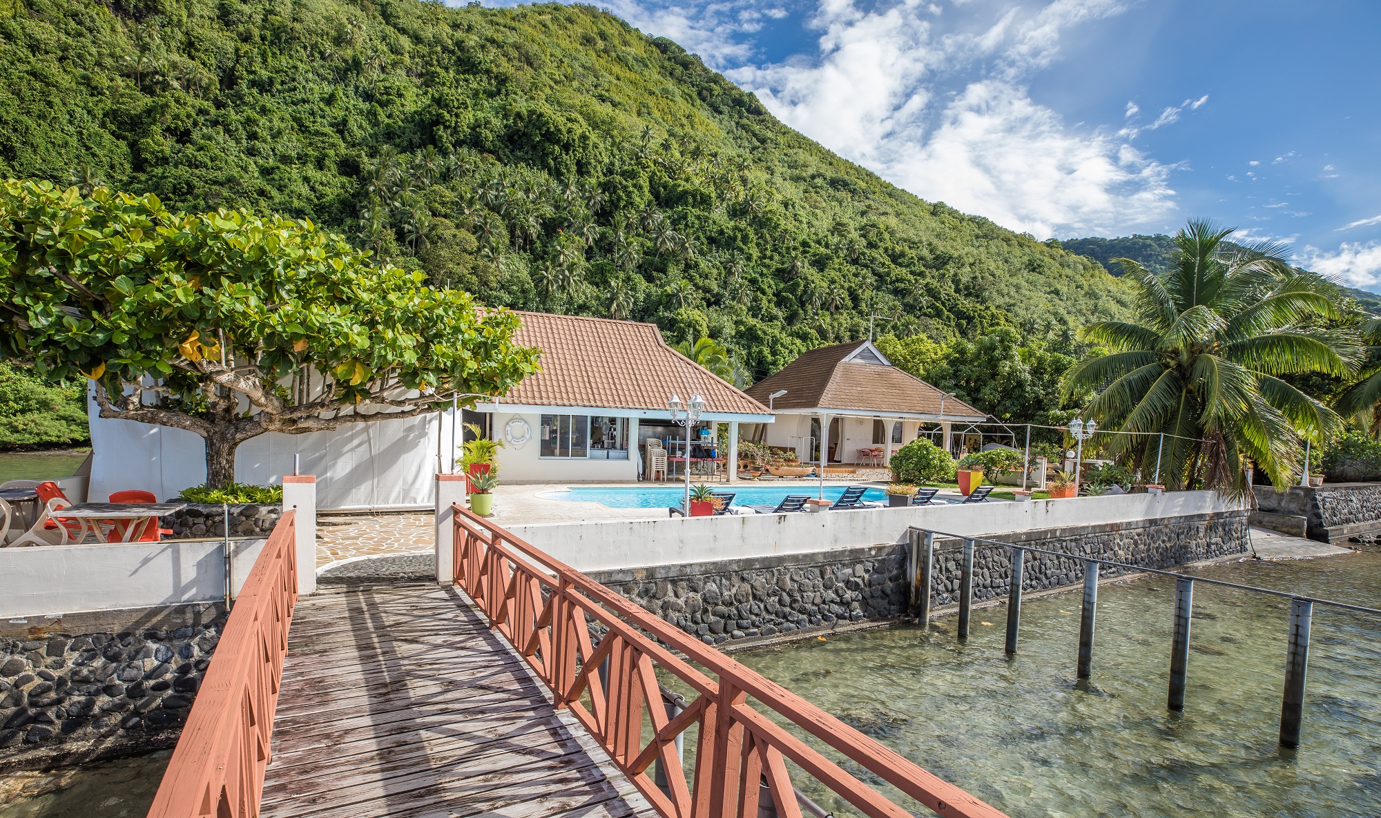 Jardin tropical de Hiti Moana Villa, Papara PK 32