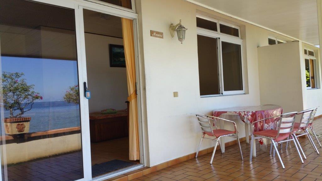 Studio Manini avec vue lagon et cuisine équipée à Hiti Moana Villa